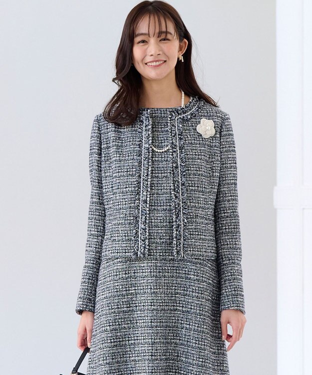 組曲 パールフラワーコサージュ アイボリー系