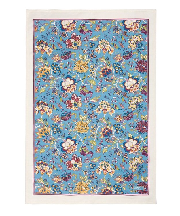 LIBERTY. クリステル ティータオル ブルーグリーン