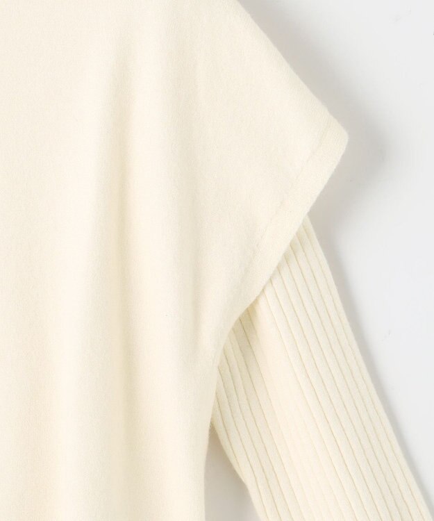 ANY SIS L 【2SET】ニットベストツイン セット アイボリー