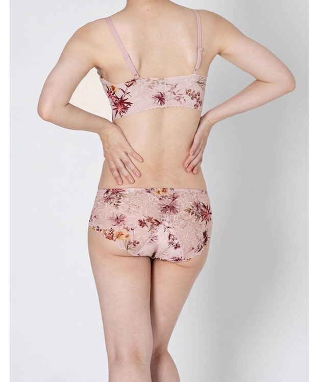 WACOAL 【GOCOCi ゴコチ】 ブラレット アウターにひびきにくい 肌あたりのやさしいレース ワイヤレス ブラジャー ノンワイヤーブラ レディース CGG297 /ワコール ピンク