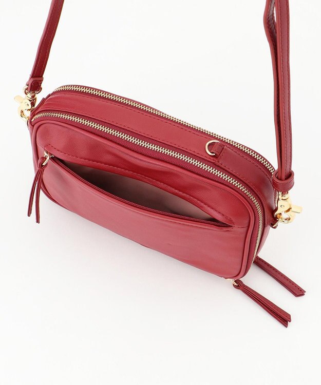 Y'SACCS 木村多江×Y'SACCS スクエアマルチショルダー レッド