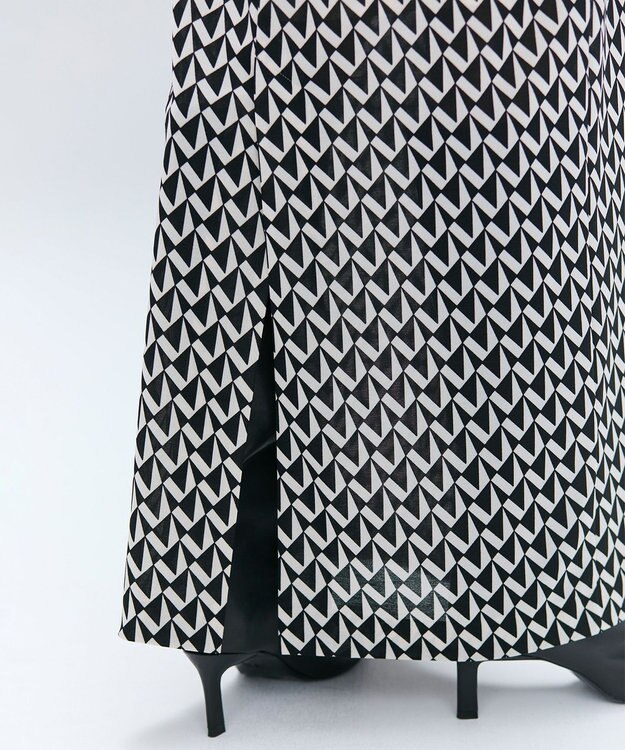 BEIGE， 【洗える】MODESTO / ジャージーストレッチIラインロングスカート Monotone