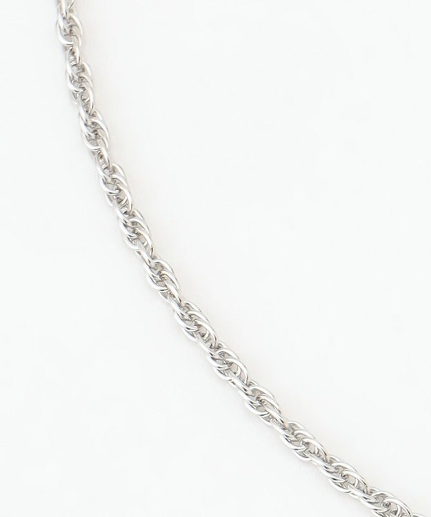 J.PRESS LADIES 【3way】ダブルリングラリエット ネックレス シルバー系