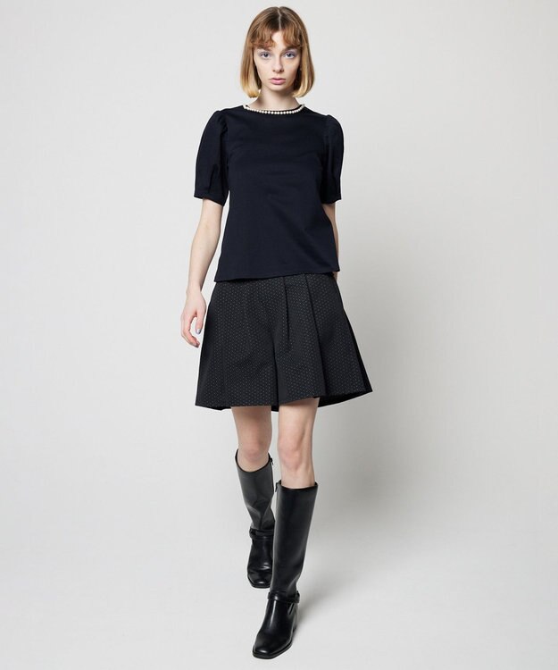 TOCCA 【消臭・洗える！】WHITE DROPS トップス ネイビー系