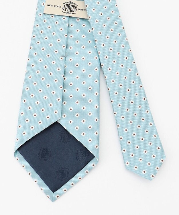 J.PRESS MEN 【VINTAGE JACQUARD COLLECTION】小紋柄 ネクタイ サックスブルー系8