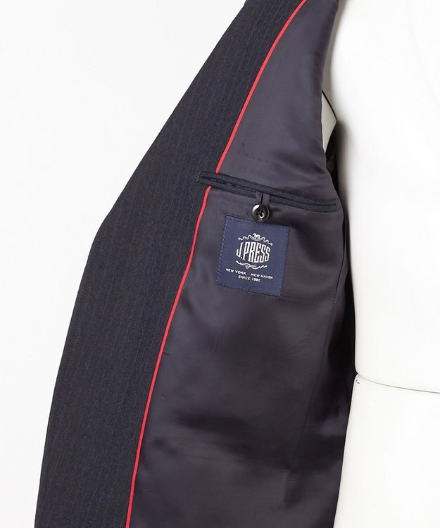 J.PRESS MEN 【CUBA BEACH GENTRY】尾州アーカイブ ストライプ スーツ/総裏 ネイビー系1