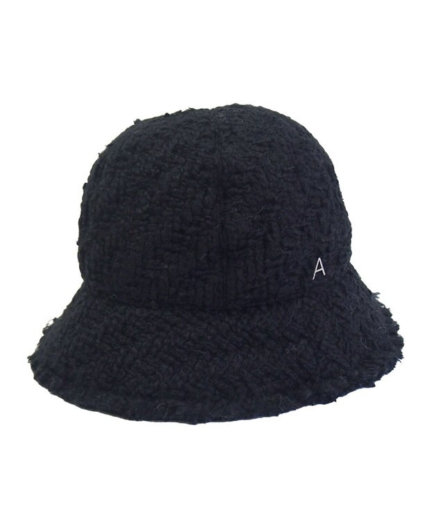 ATRENA 【Lサイズあり】JUMBLE TWEED HAT ハット ブラック