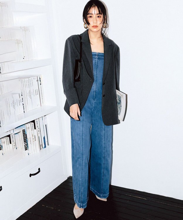 UNFILO UNFILO DENIM オールインワン