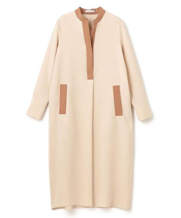 BEIGE， REINE / スキッパードレス Nude x Nude