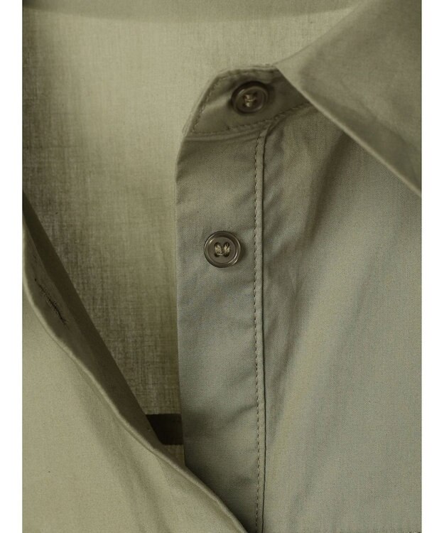 AMERICAN HOLIC ノースリーブＷポケットシャツ Khaki