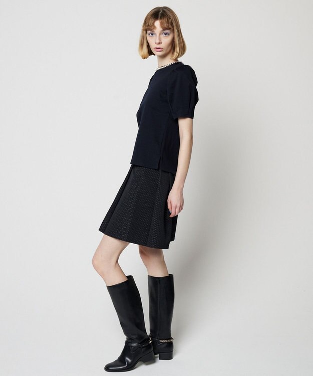 TOCCA 【消臭・洗える！】WHITE DROPS トップス ネイビー系