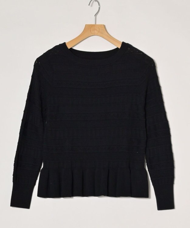 ONWARD Reuse Park 【any SiS】ニット春夏 ブラック