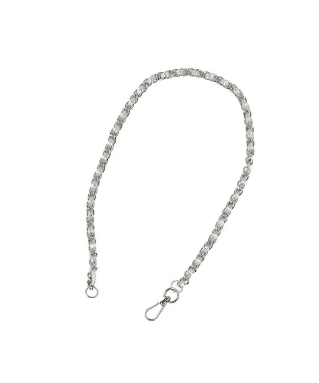 UNBILLION カシュカシュ cachecache / ミニポーチ付じゃらじゃらチャーム シルバー