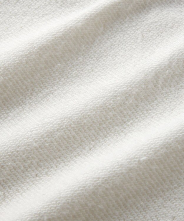 MIKI HOUSE HOT BISCUITS 【80-120cm】ビッグフェイスプリント 裏毛パイル素材 トレーナー 白