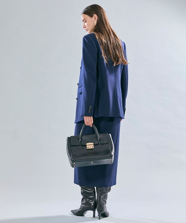 BEIGE， 【VERY NaVY12月号掲載】BUNNELL / ウールダブルブレストジャケット Navy