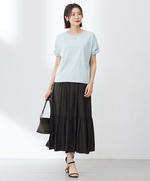 J.PRESS LADIES マンテル ショート ネックレス シルバー系