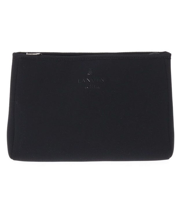 LANVIN en Bleu バリエ ポーチ付きトート ブラック