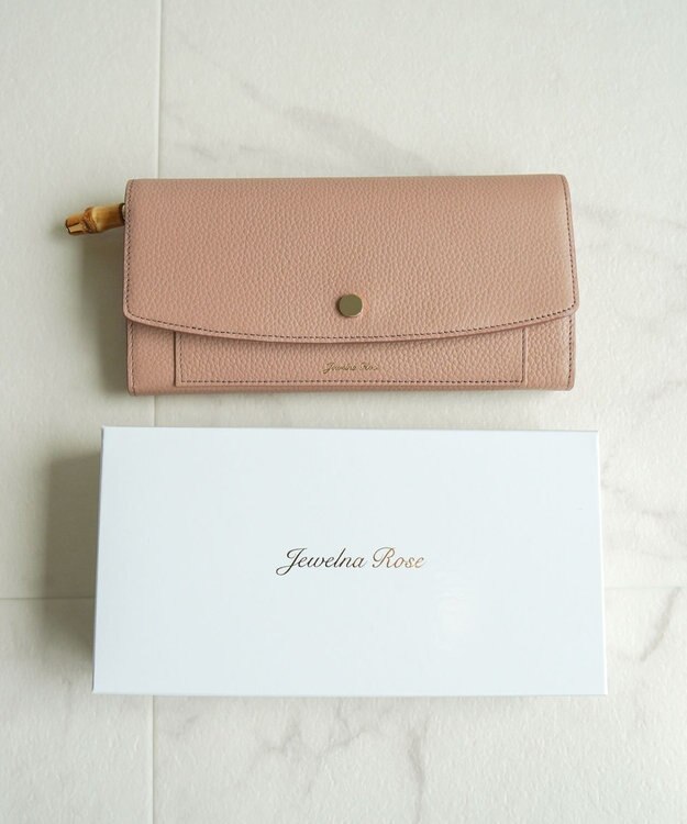 ACE BAGS & LUGGAGE 【新色登場】 Jewelna Rose フォリー 本革 長財布 15148 ピンクベージュ