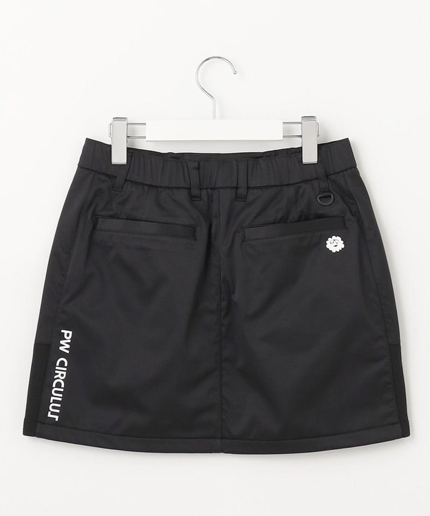 PW CIRCULUS 【WOMEN】DIMPLE スポーティスカート ゴルフウェア レディース ブラック系