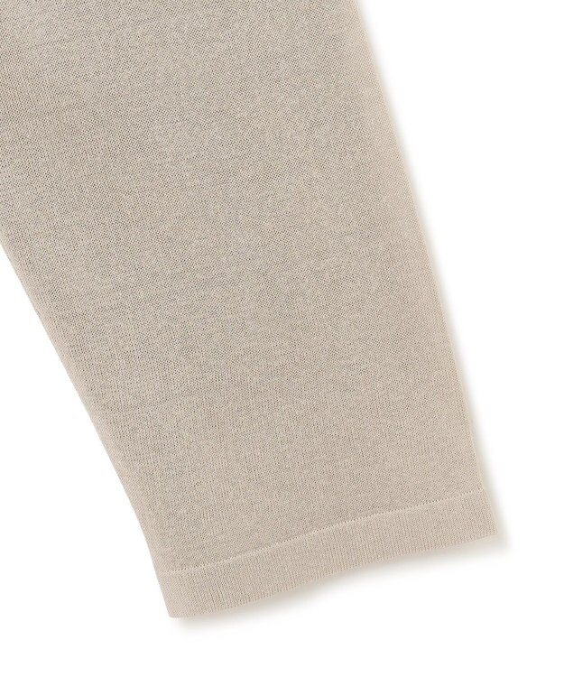 ICB 【洗える】 ドライコットンアセテート ニットジャケット ライトオリーブ系