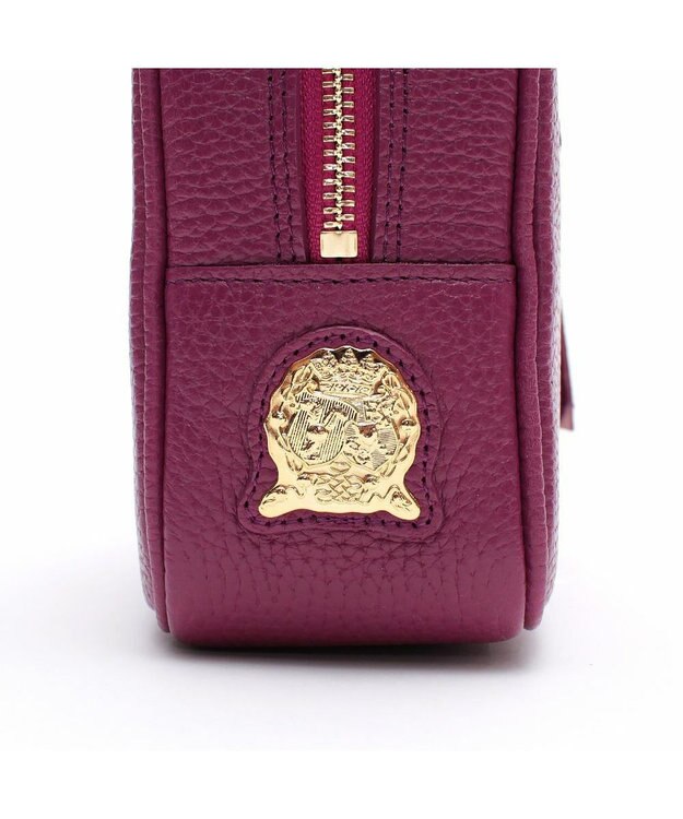 A.D.M.J. 【牛革】ボストン23cm ダークピンク