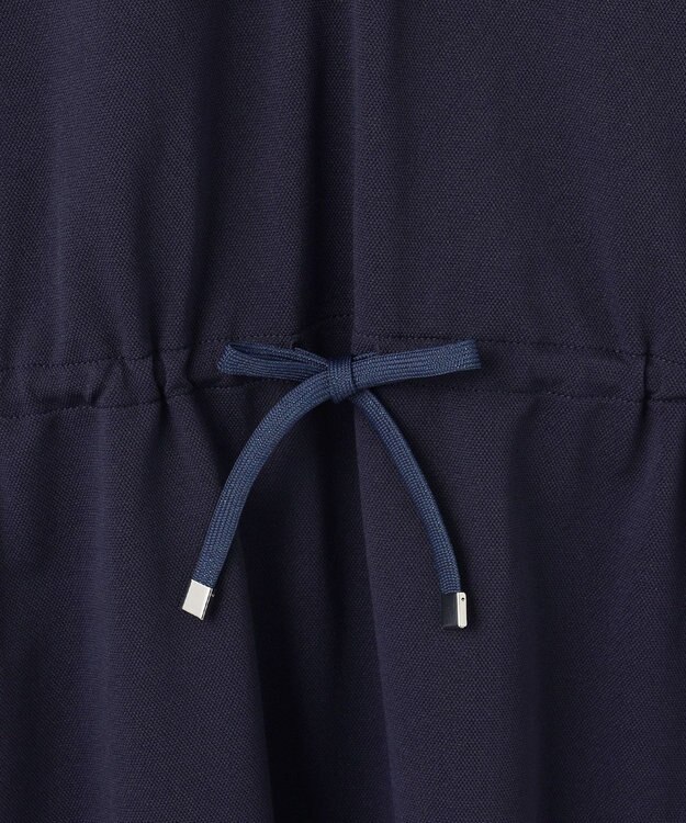 23区GOLF 【WOMEN】ストレッチポロワンピース ネイビー系