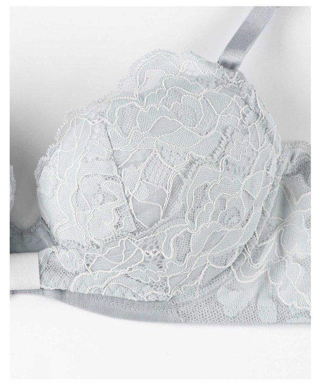 une nana cool リボンブラレース　胸もとフィットながもち～動いてもキレイはつづく～ GY