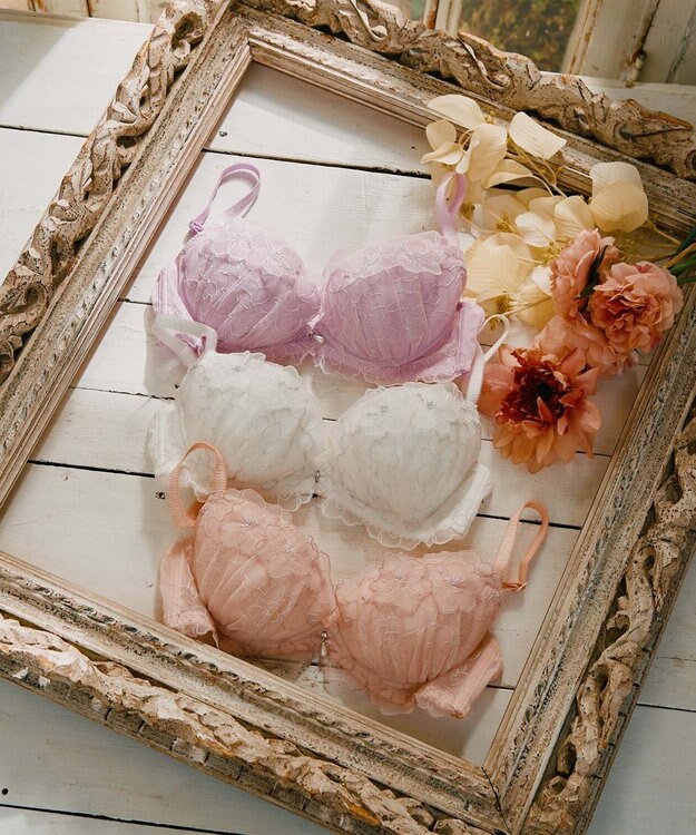 San-ai Resort（三愛水着楽園） 【SALE】エレガントコレクション【2505】単品ブラHIカップ パープル