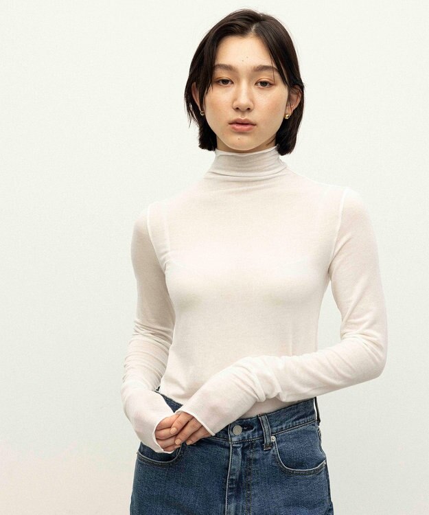 NAVE 【ReNAVE】シアージャージ タートル エクリュ系