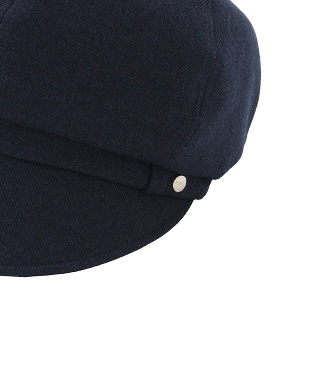 MOONBAT FURLA(フルラ) 6方キャスケット 日本製 ネイビーブルー