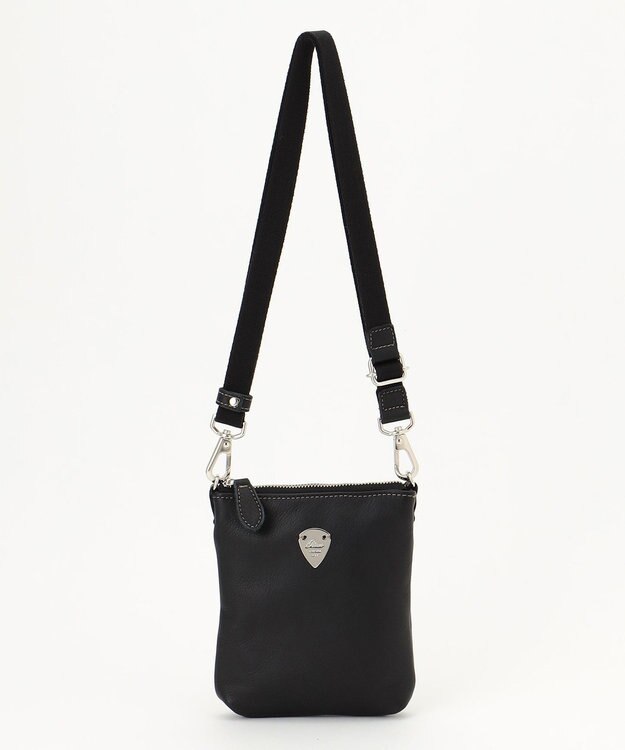 UNBILLION Otias クローム鞣し素上げ牛革モバイルSD ブラック