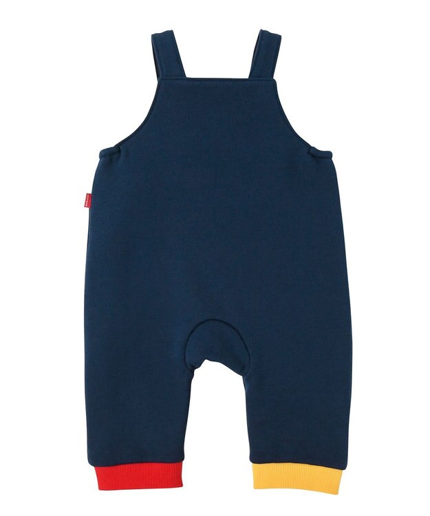 MIKI HOUSE HOT BISCUITS 【ベビーウェアパック】オーバーオールセット 紺