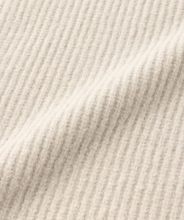 UNFILO 【洗える】ふわふわニット バラクラバ グレージュ