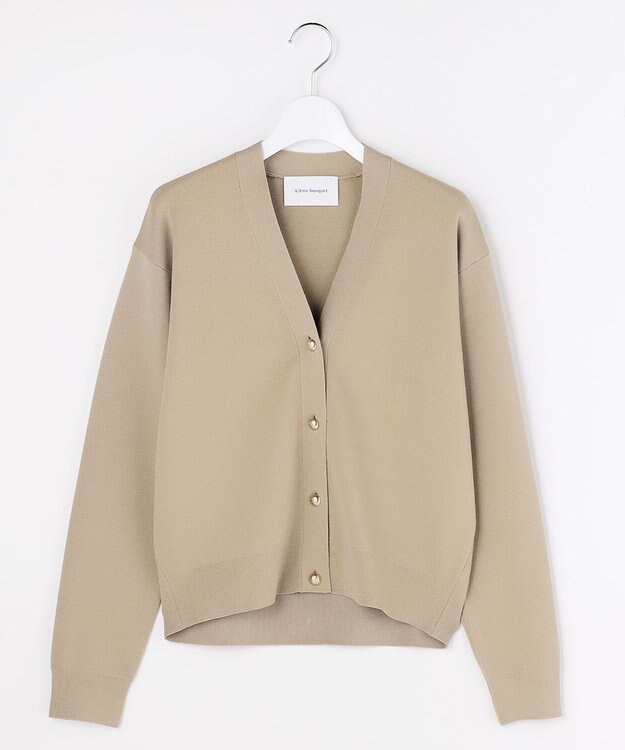自由区 【カトリエムブーケ】Tricot universel カーディガン ベージュ