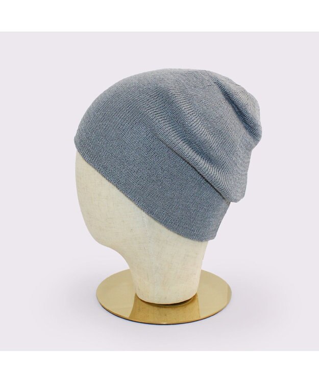 ATRENA 【日本製】FISラメニットビーニー グレー