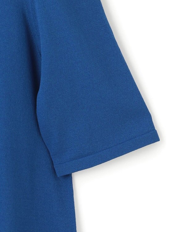 ICB 【接触冷感・UVカット・洗える】 VIS/NYハイゲージ デザインプルオーバー ブルー系