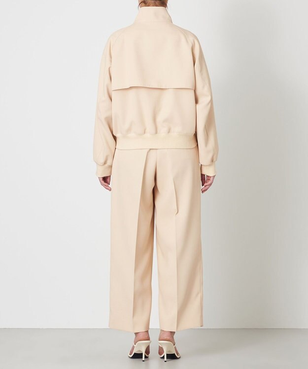 NAVE 【ReNAVE・セットアップ可/洗える/撥水加工】ホロウツイル ブルゾン ベージュ系