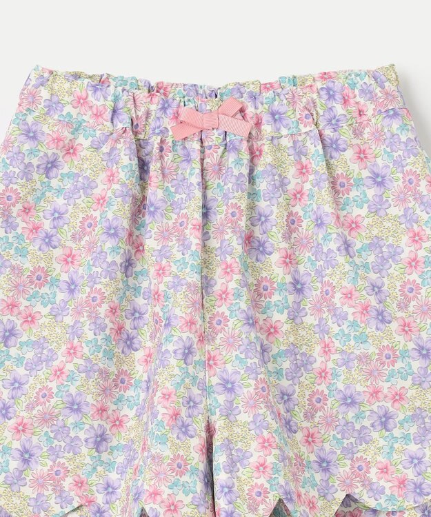 ANY KIDS 水陸両用 総柄 ショートパンツ 小花柄