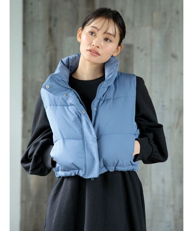 Green Parks ・Ｐｅｔｉｔ　Ｆｌｅｕｒ　ナカワタショートベスト Blue