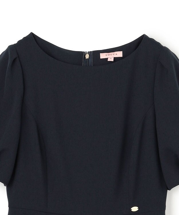 TOCCA 【松木育未さん着用・00サイズあり】SWEET TEA DELIGHT ドレス ネイビー系