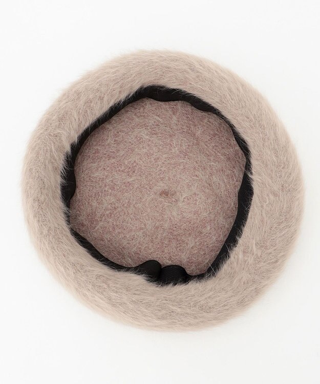 ANY SIS アンゴラミックス ベレー帽 ベージュ