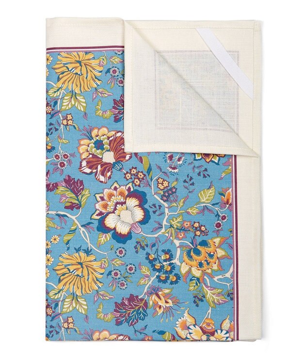 LIBERTY. クリステル ティータオル ブルーグリーン