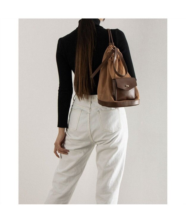 UNBILLION カカトゥ kakatoo / メッシュボンサック ブラウン