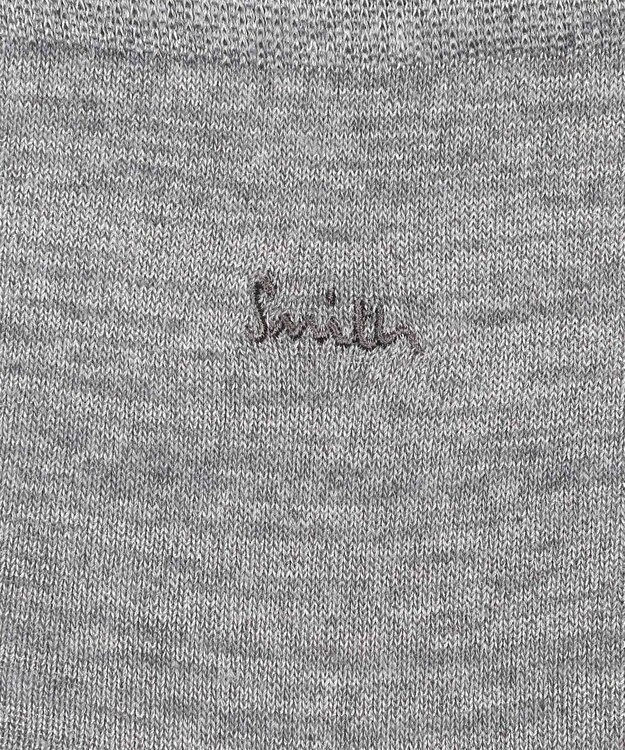 Paul Smith エンブロイダリー ラメ ソックス グレー