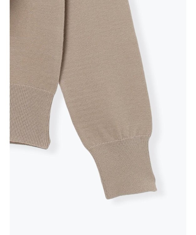 Te chichi ラッフルフリルニット ベージュ