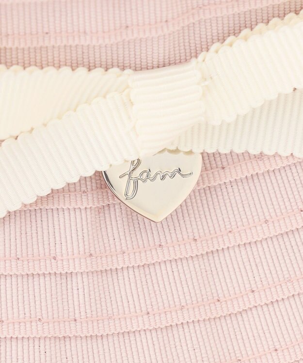 ANY KIDS リボン テープ ハット ピンク