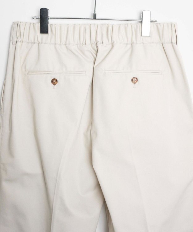 WEGO タックツイルトラウザー ベージュ