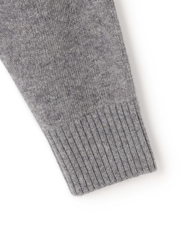 J.PRESS MEN 【NYUZELESS】1902 クルーネックロゴ ニット グレー系