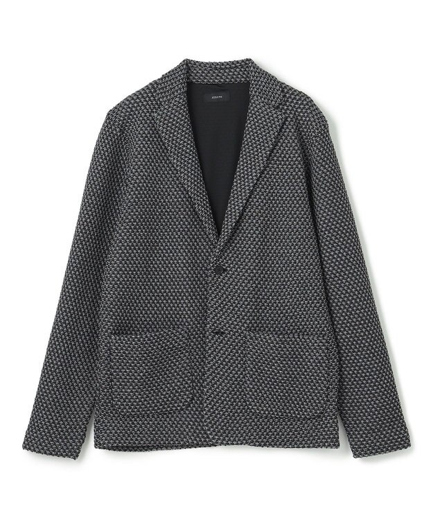 JOSEPH HOMME ストロータックステッチ　ニットジャケット ブラック系3