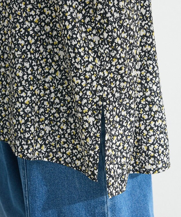 Green Parks サラフレブラウス（柄） Flower